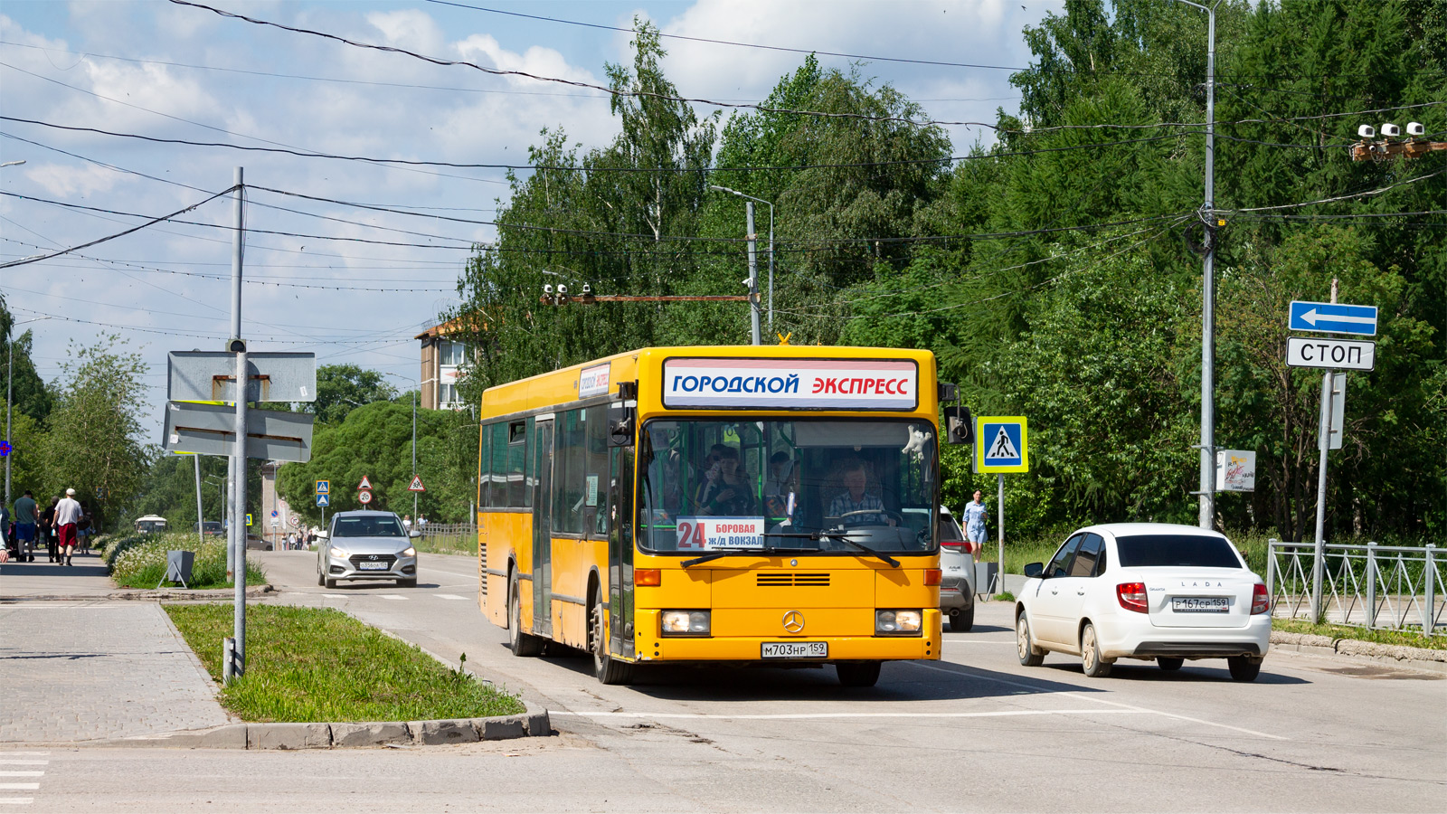 Пермский край, Mercedes-Benz O405N2 № М 703 НР 159