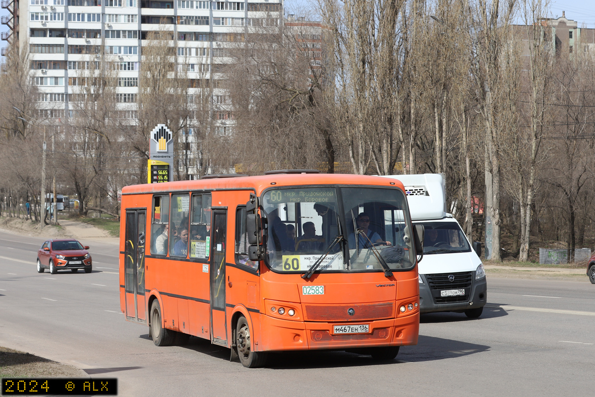 Воронежская область, ПАЗ-320414-05 "Вектор" № 02583