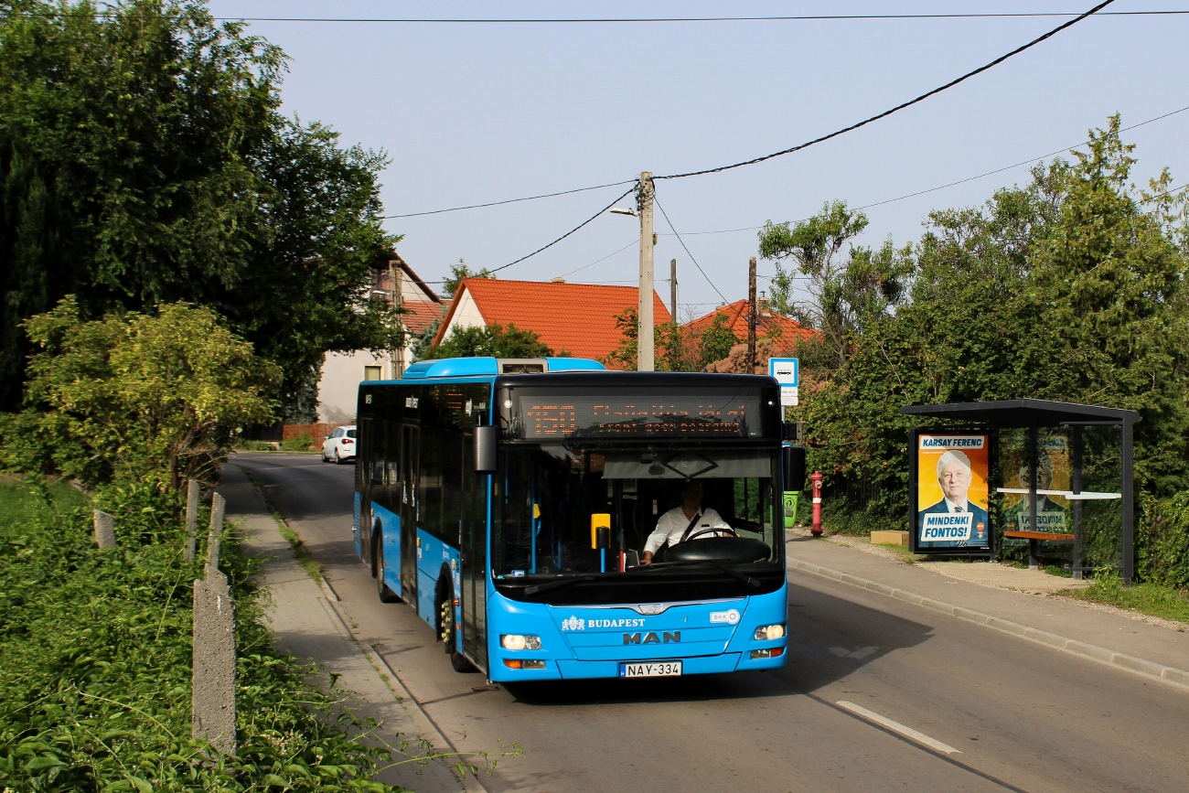Венгрия, MAN A21 Lion's City NL283 № NAY-334