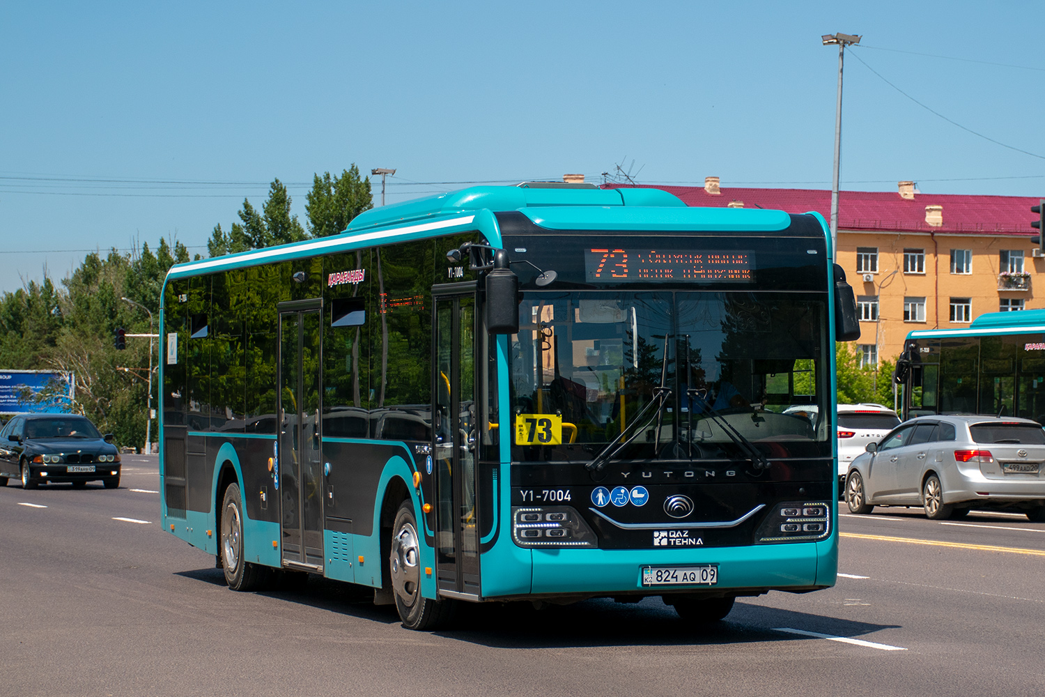 Карагандинская область, Yutong ZK6116HG (QazTehna) № Y1-7004