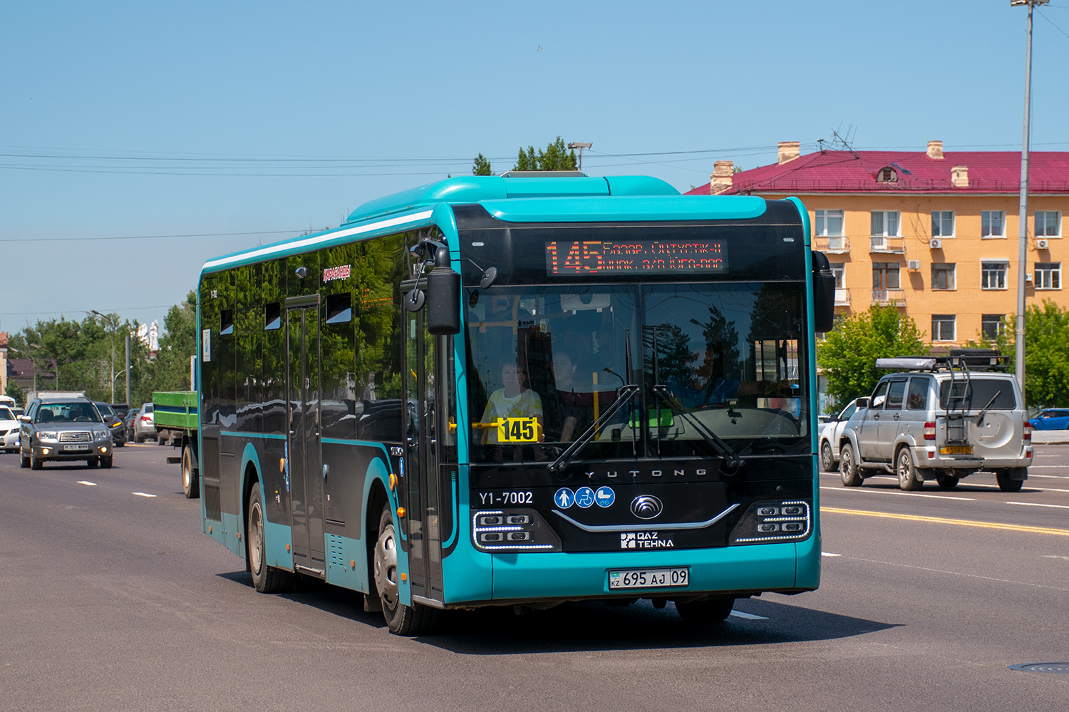 Карагандинская область, Yutong ZK6116HG (QazTehna) № Y1-7002