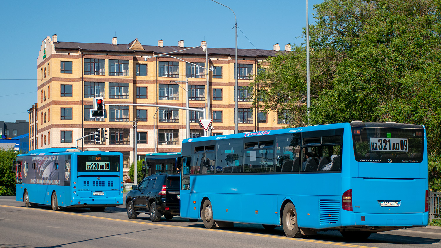 Карагандинская область, Mercedes-Benz Intouro II № 321 AQ 09