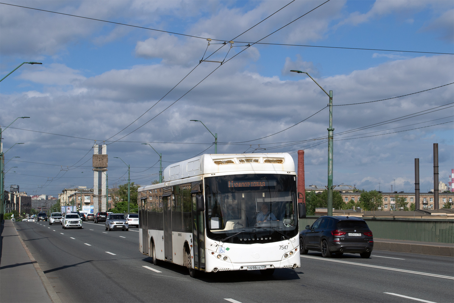 Санкт-Петербург, Volgabus-5270.G2 (CNG) № 7547