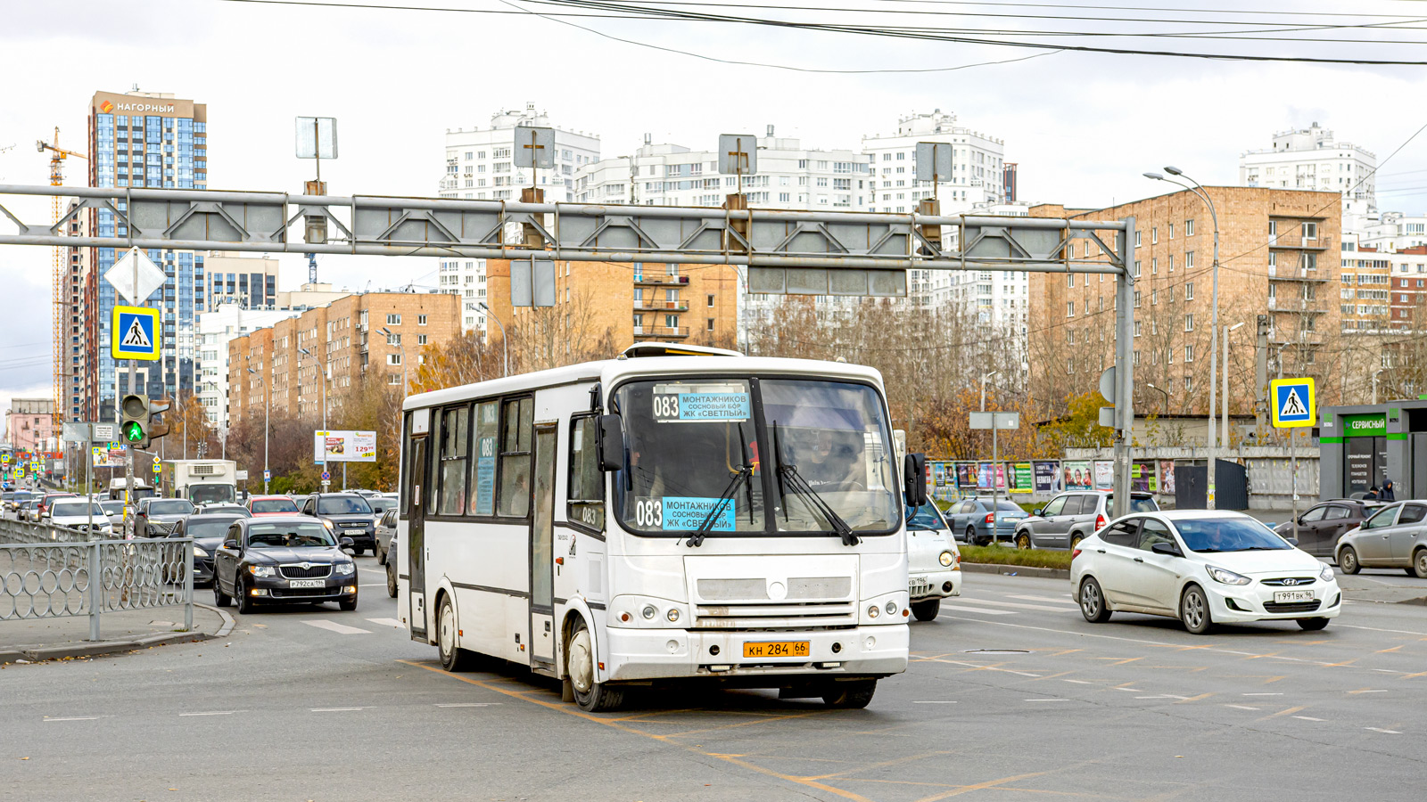 Свердловская область, ПАЗ-320412-05 № КН 284 66