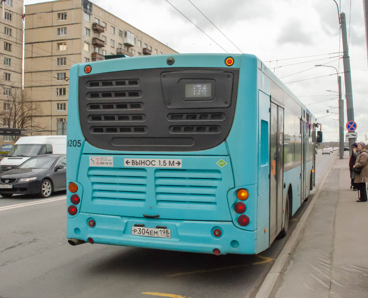 Санкт-Петербург, Volgabus-5270.G2 (LNG) № 6205