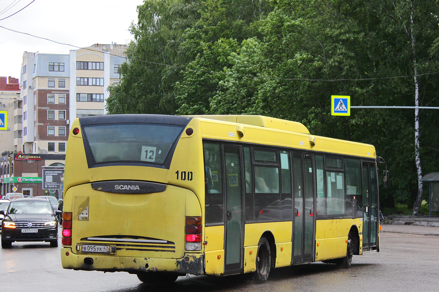 Ленинградская область, Scania OmniLink I (Скания-Питер) № 100