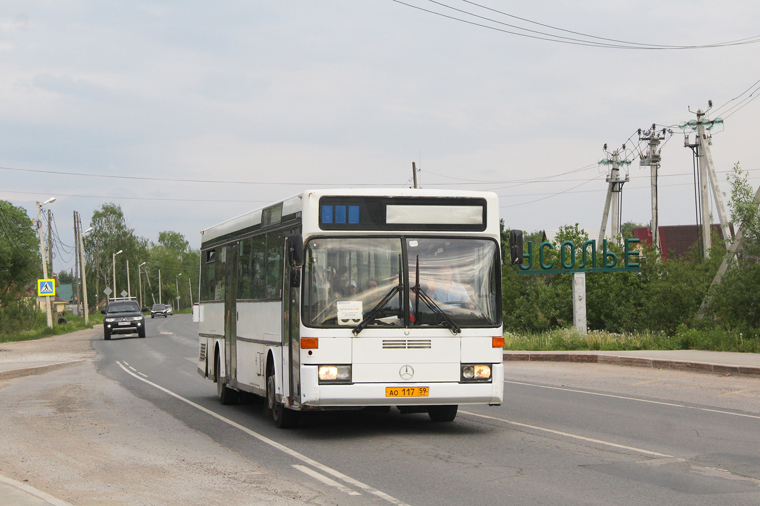 Perm region, Mercedes-Benz O405 № АО 117 59