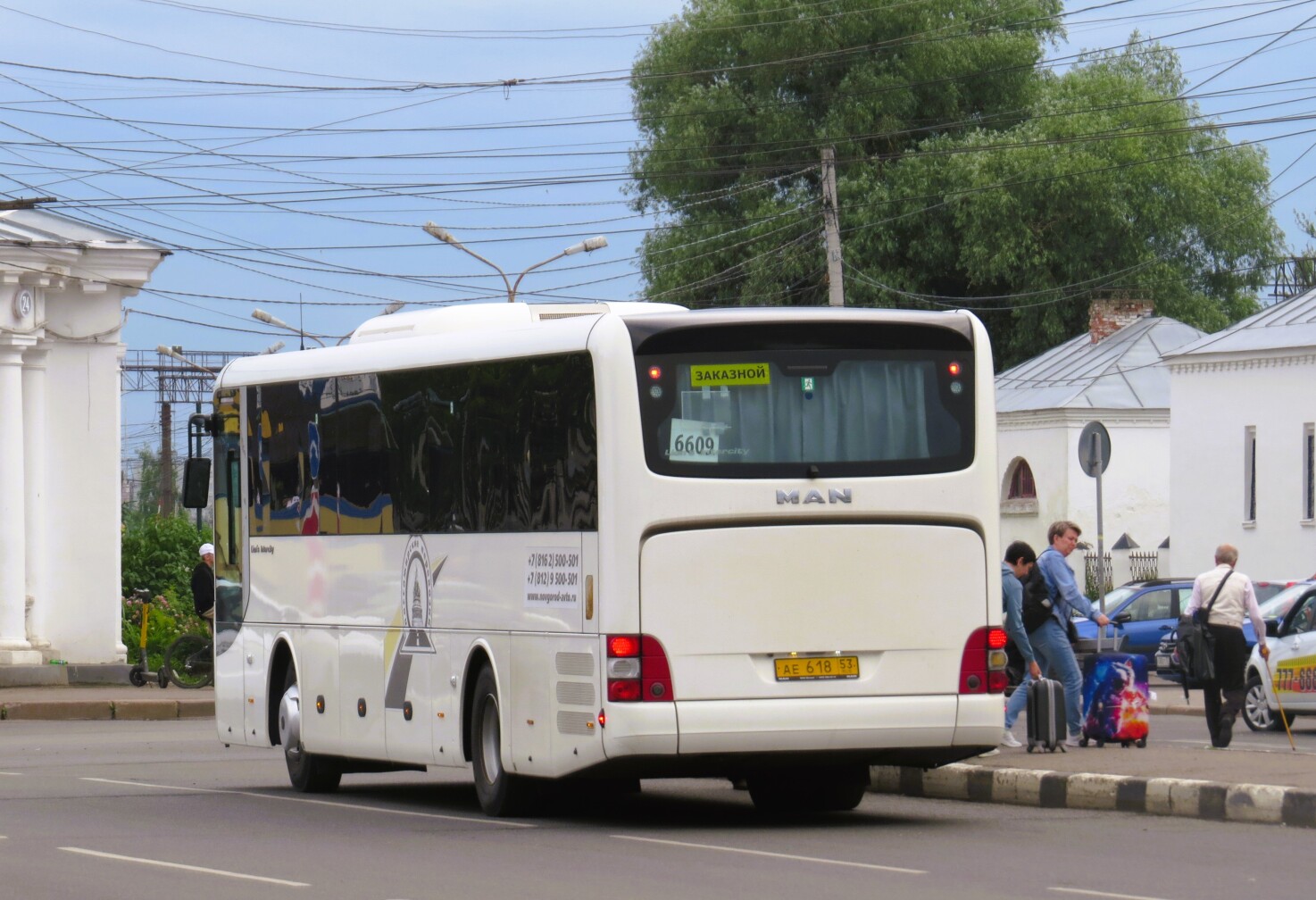 Санкт-Петербург, MAN R60 Lion's Intercity ÜL290 № АЕ 618 53