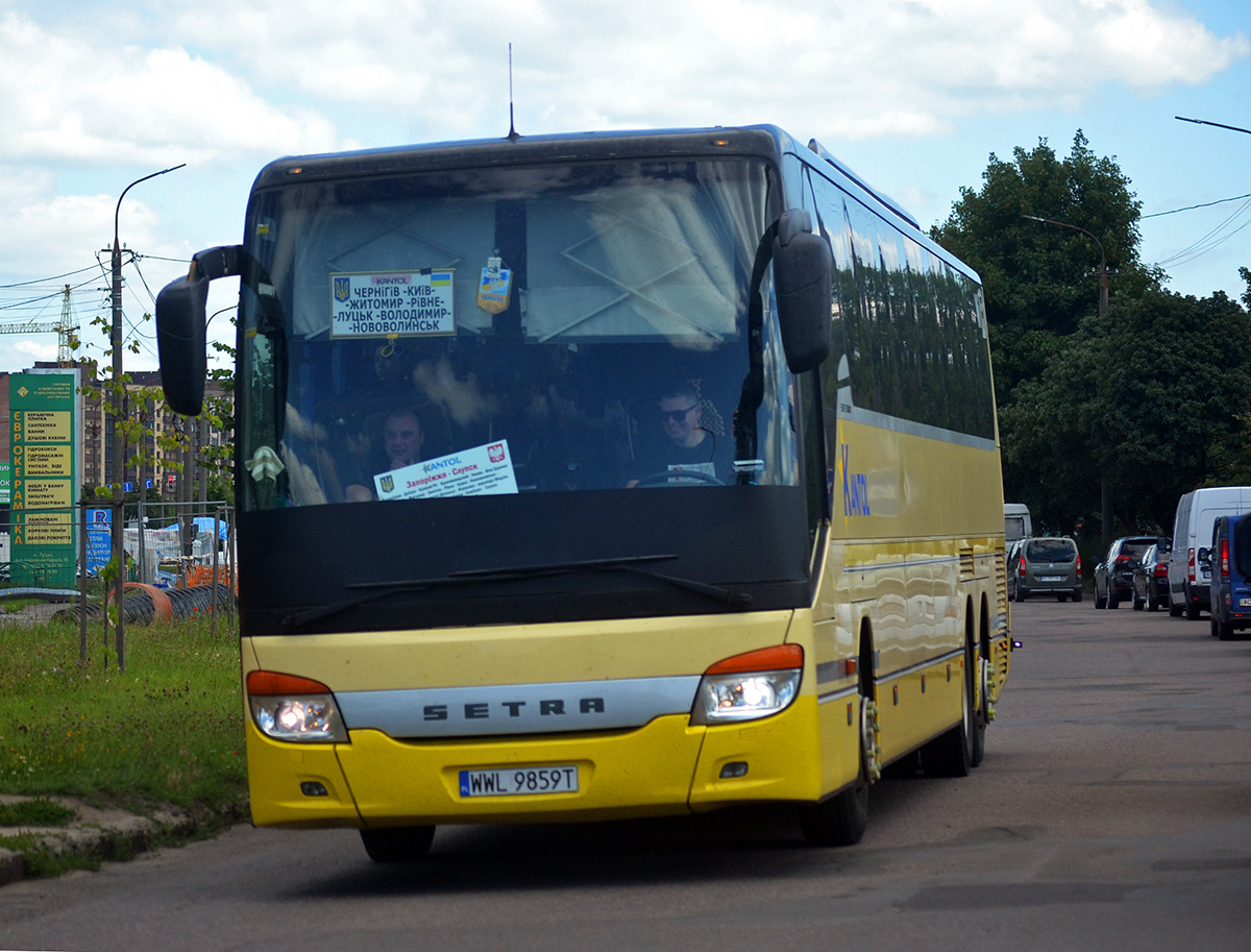 Польша, Setra S417GT-HD № WWL 9859T