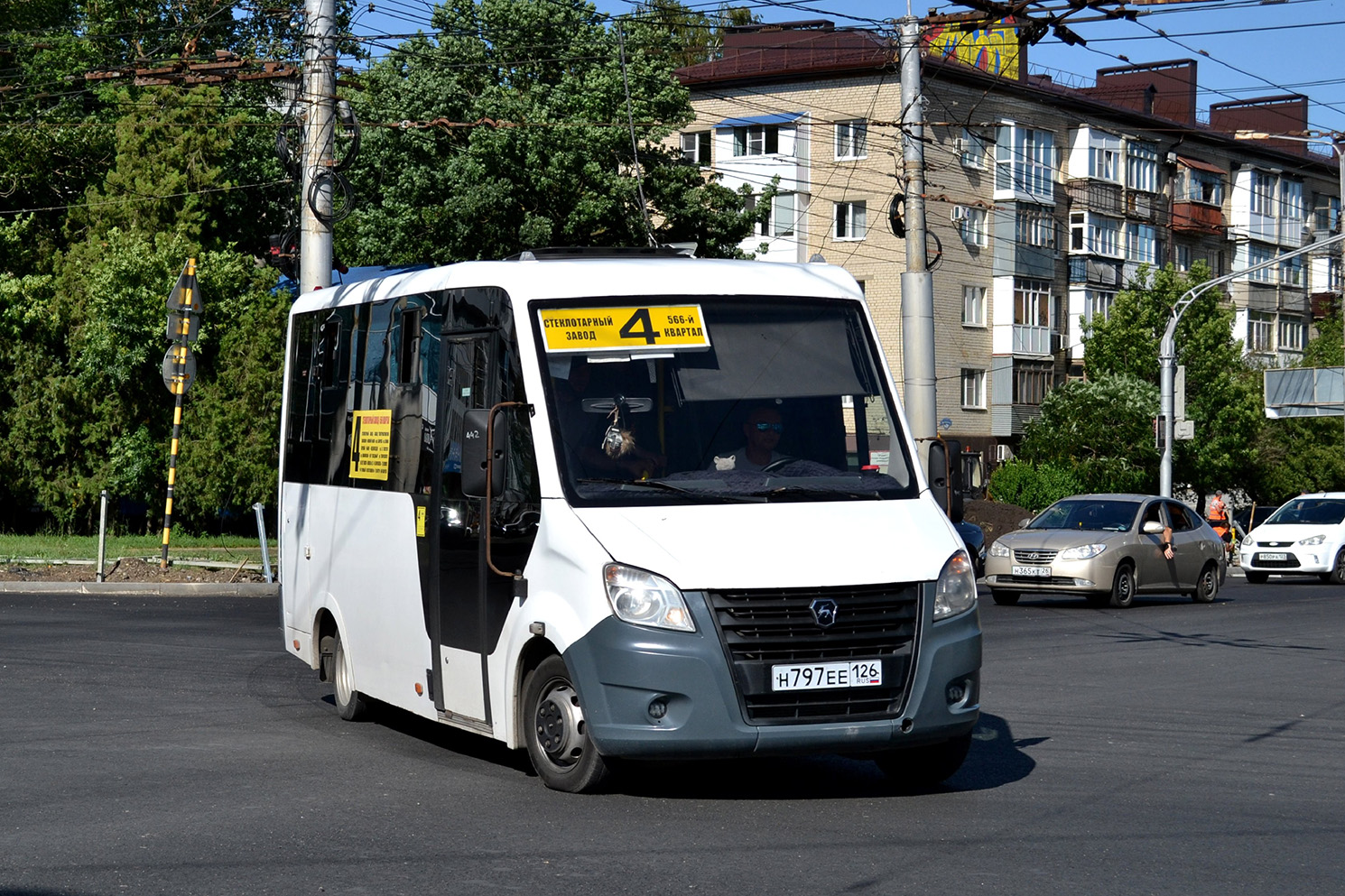 Ставропольский край, ГАЗ-A64R42 Next № Н 797 ЕЕ 126