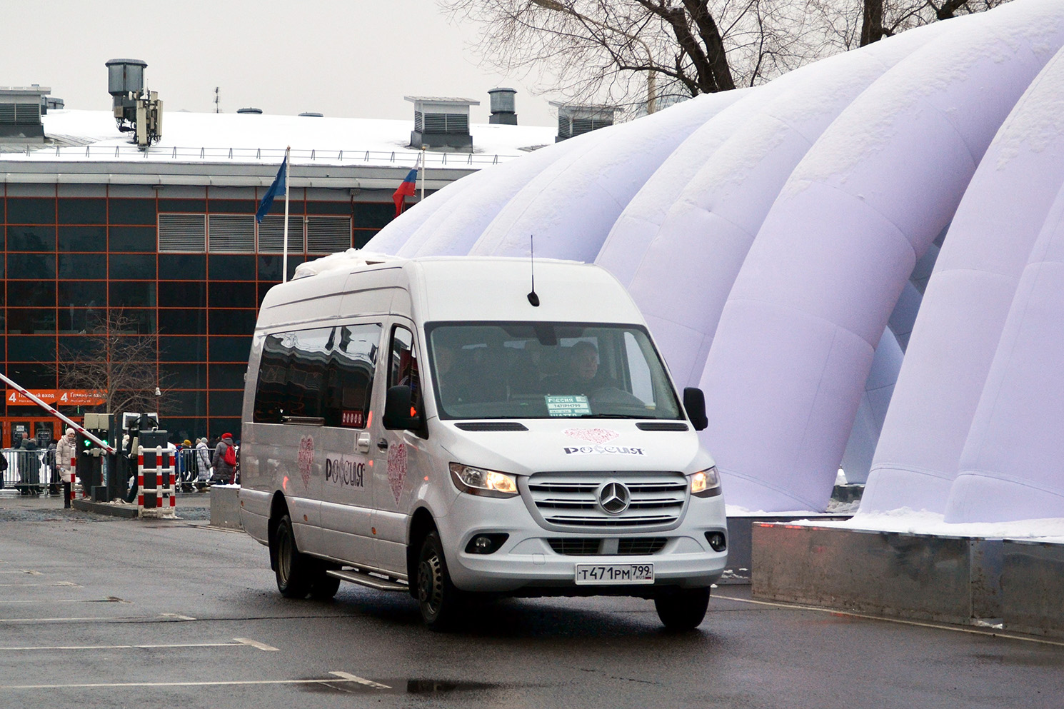 Москва, Mercedes-Benz Sprinter W907 516CDI № Т 471 РМ 799
