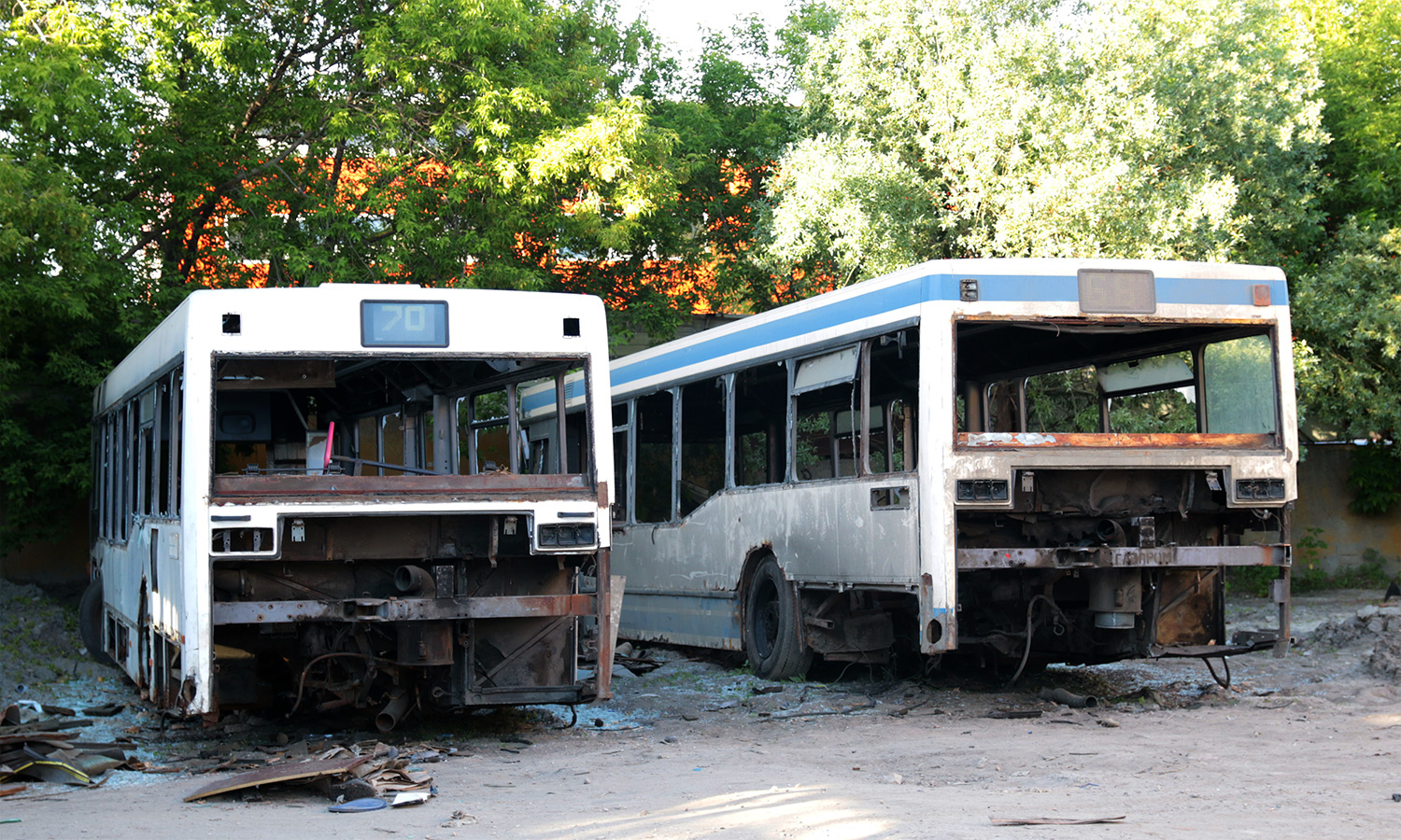 Penza region, Mercedes-Benz O405N2 Nr. В 201 МТ 33