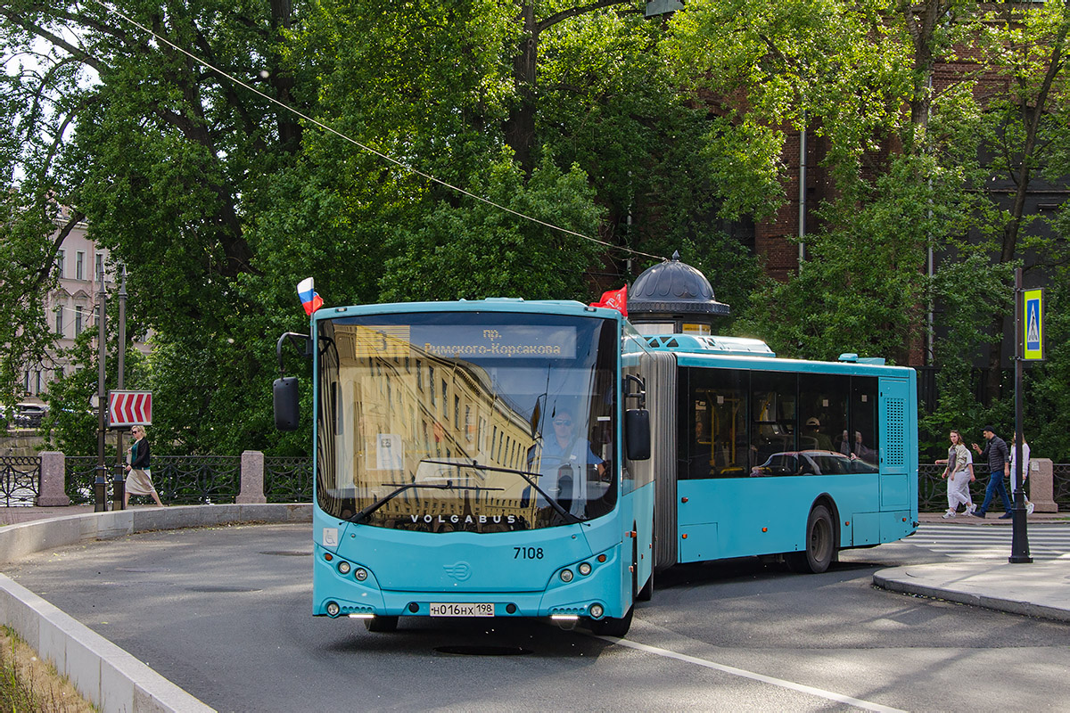 Санкт-Петербург, Volgabus-6271.02 № 7108