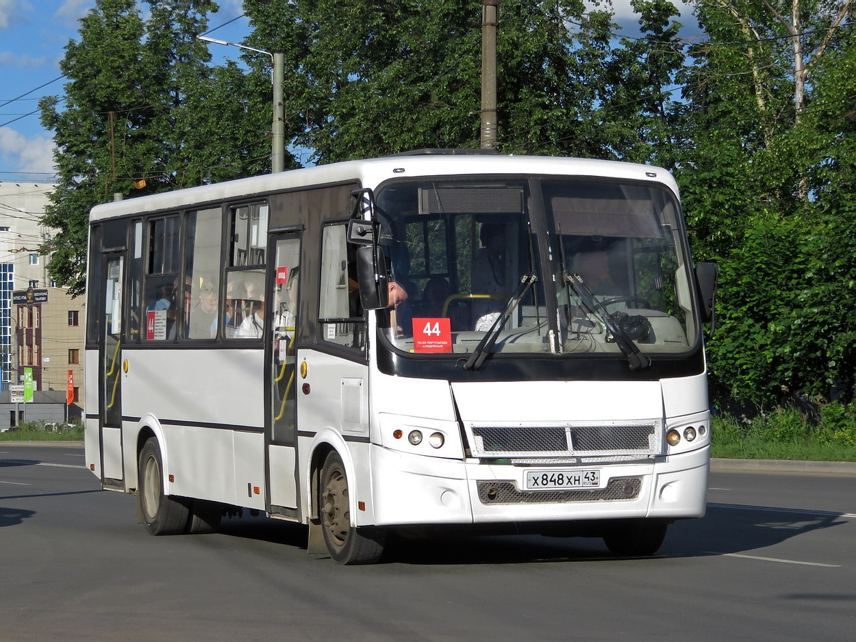 Кировская область, ПАЗ-320412-05 "Вектор" № Х 848 ХН 43