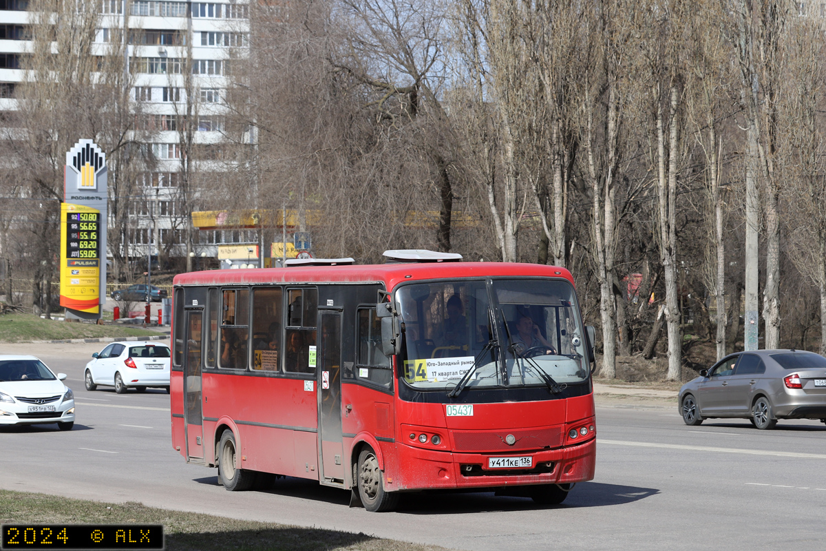 Воронежская область, ПАЗ-320412-04 "Вектор" № 05437