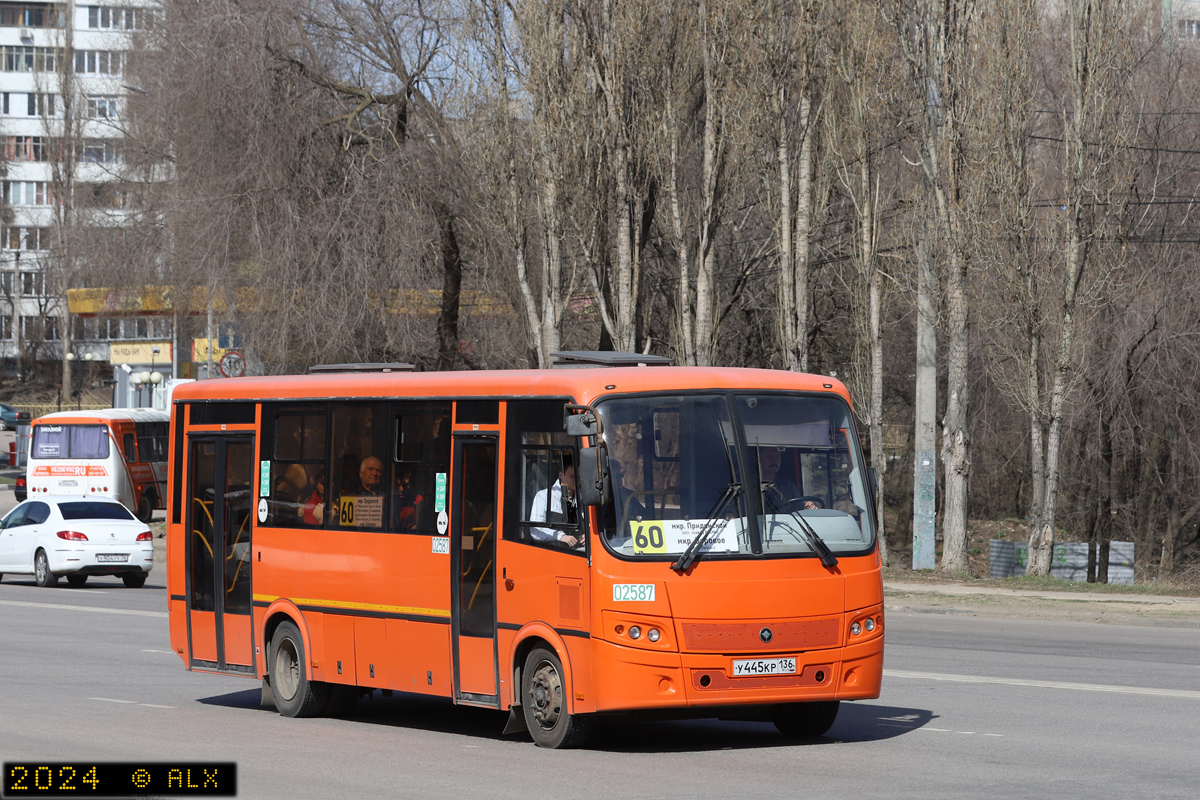 Voronezh region, PAZ-320414-04 "Vektor" (1-2) Nr. 02587