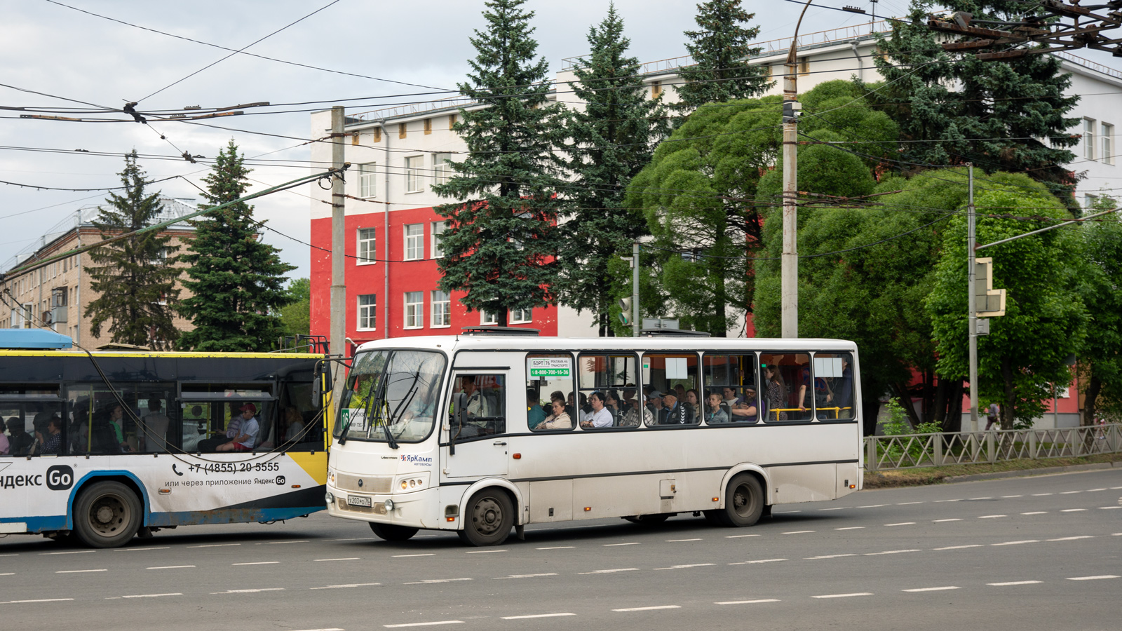 Ярославская область, ПАЗ-320414-04 "Вектор" (1-2) № Х 203 РО 76