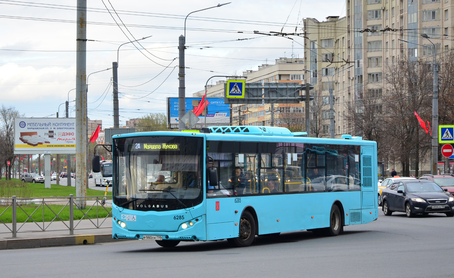 Санкт-Петербург, Volgabus-5270.G4 (LNG) № 6285