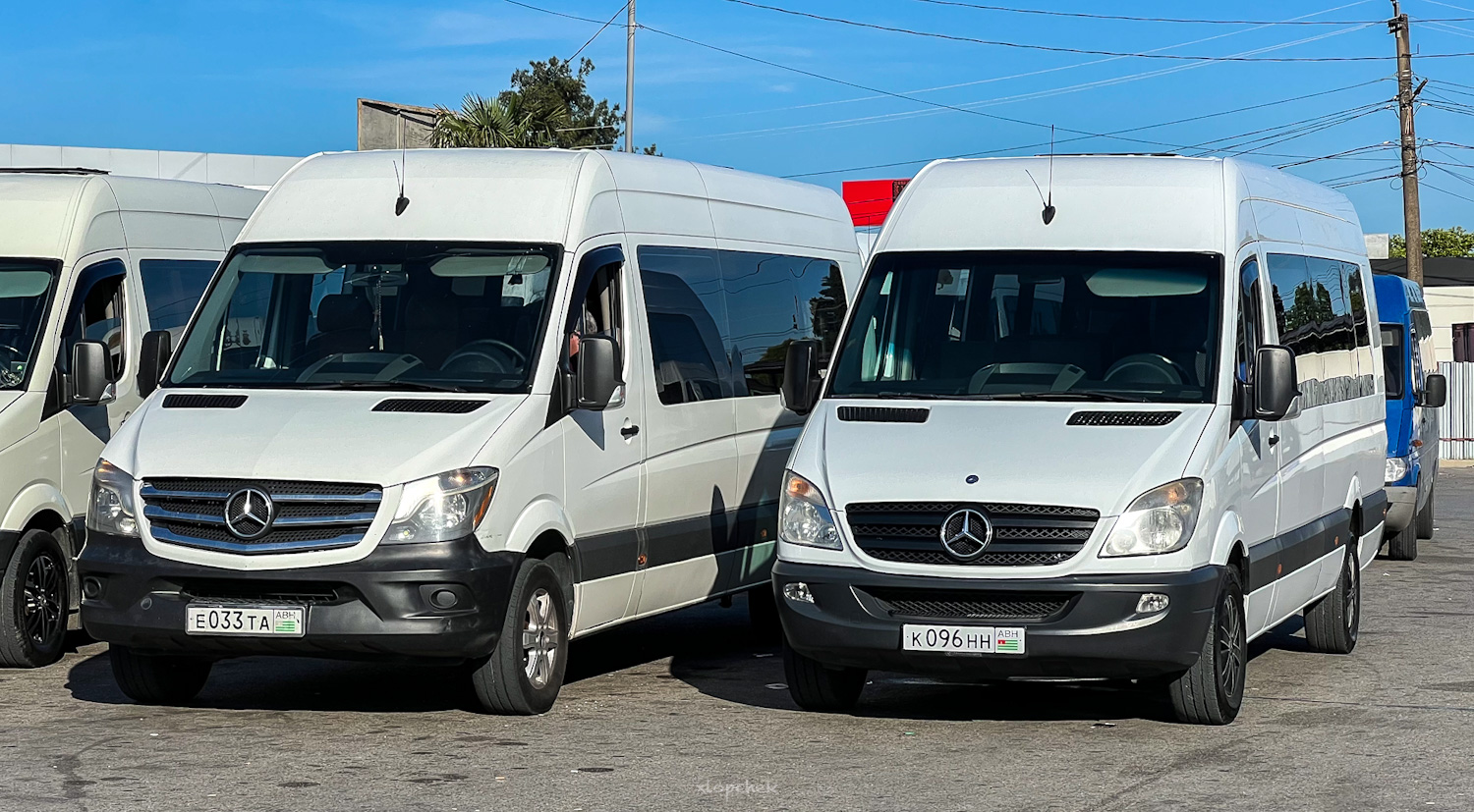 Абхазия, Mercedes-Benz Sprinter W906 515CDI № К 096 НН