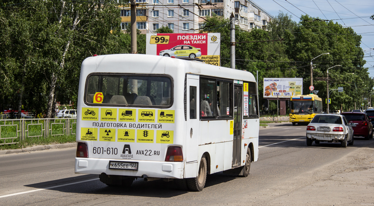 Алтайский край, Hyundai County LWB (ТагАЗ) № К 655 ЕЕ 122