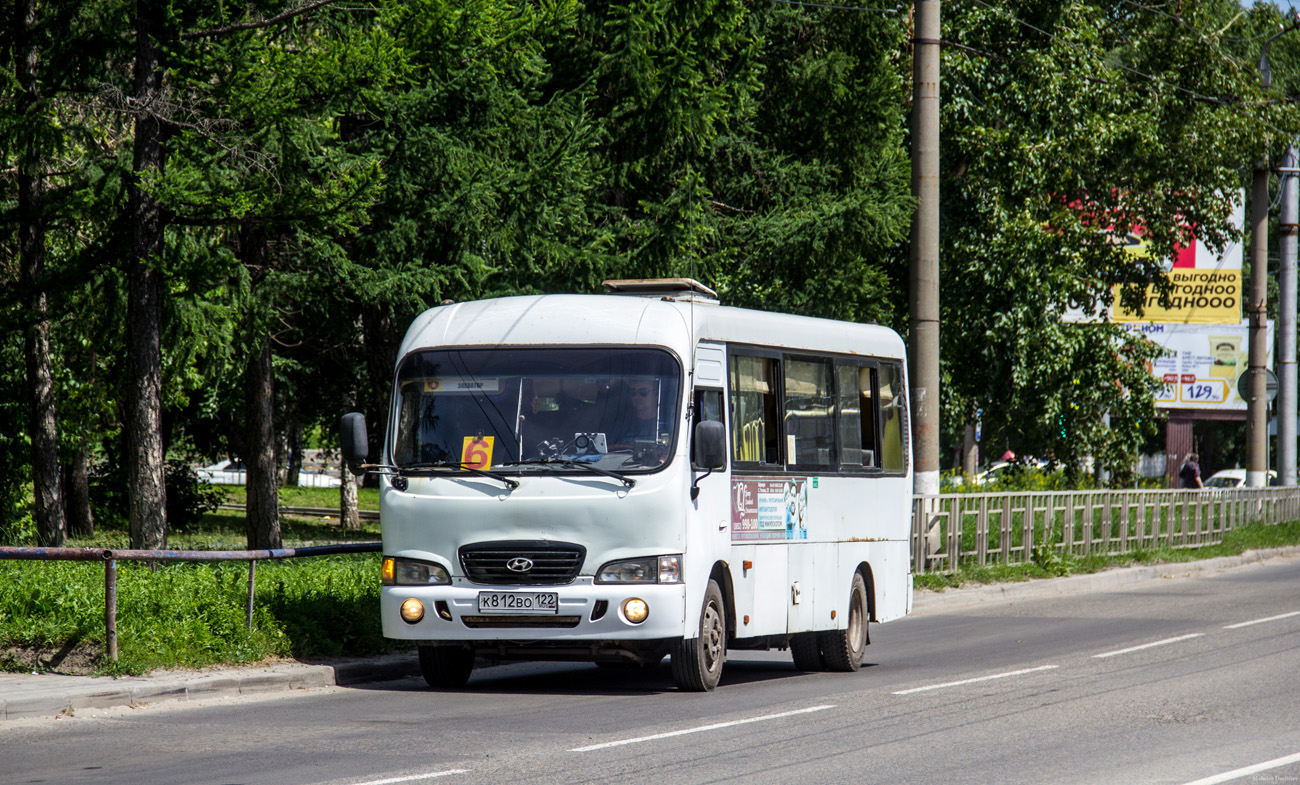 Алтайский край, Hyundai County LWB (ТагАЗ) № К 812 ВО 122