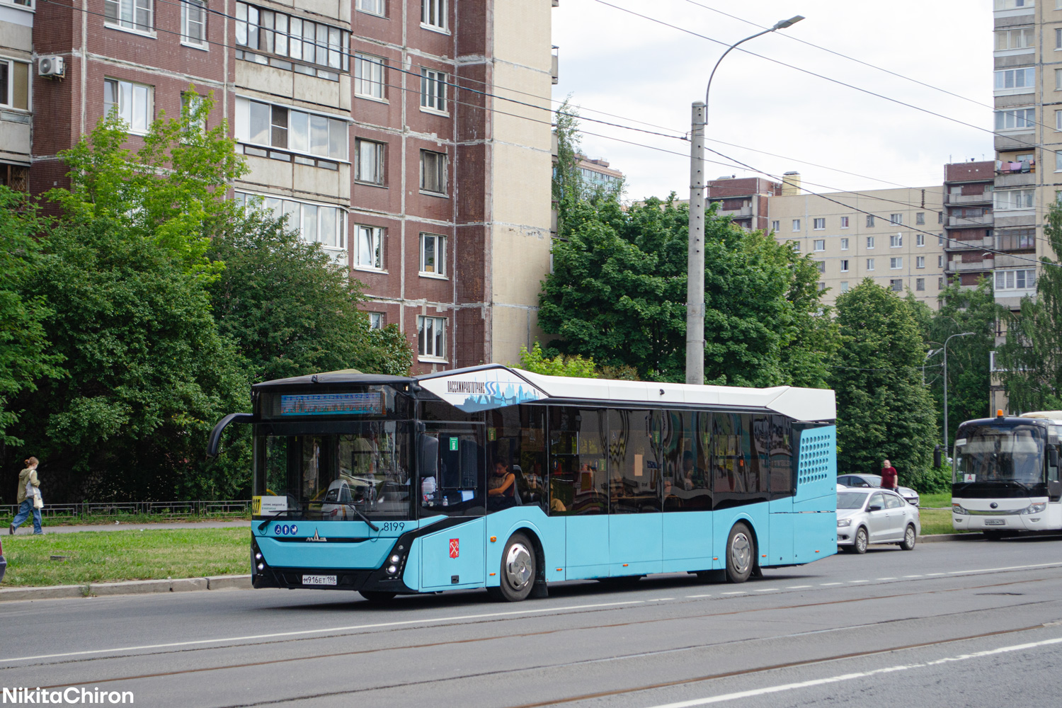 Санкт-Петербург, МАЗ-303.065 № 8199