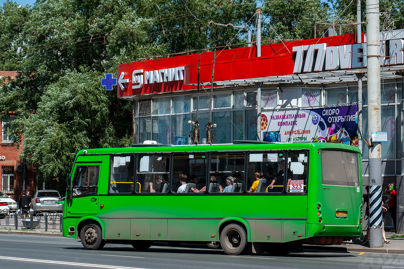 Омская область, ПАЗ-320412-14 "Вектор" № 4527