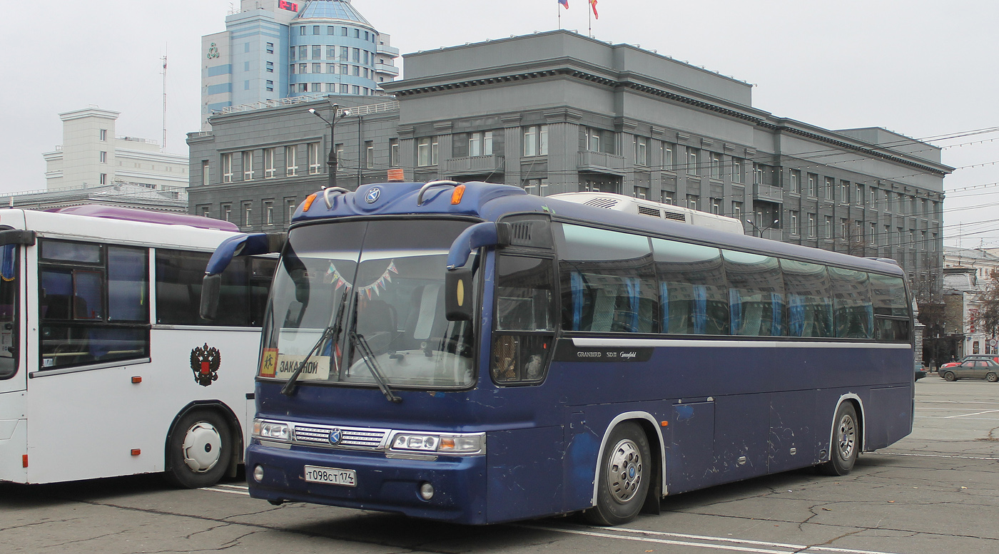 Челябинская область, Kia AM949S Granbird SD II № Т 098 СТ 174