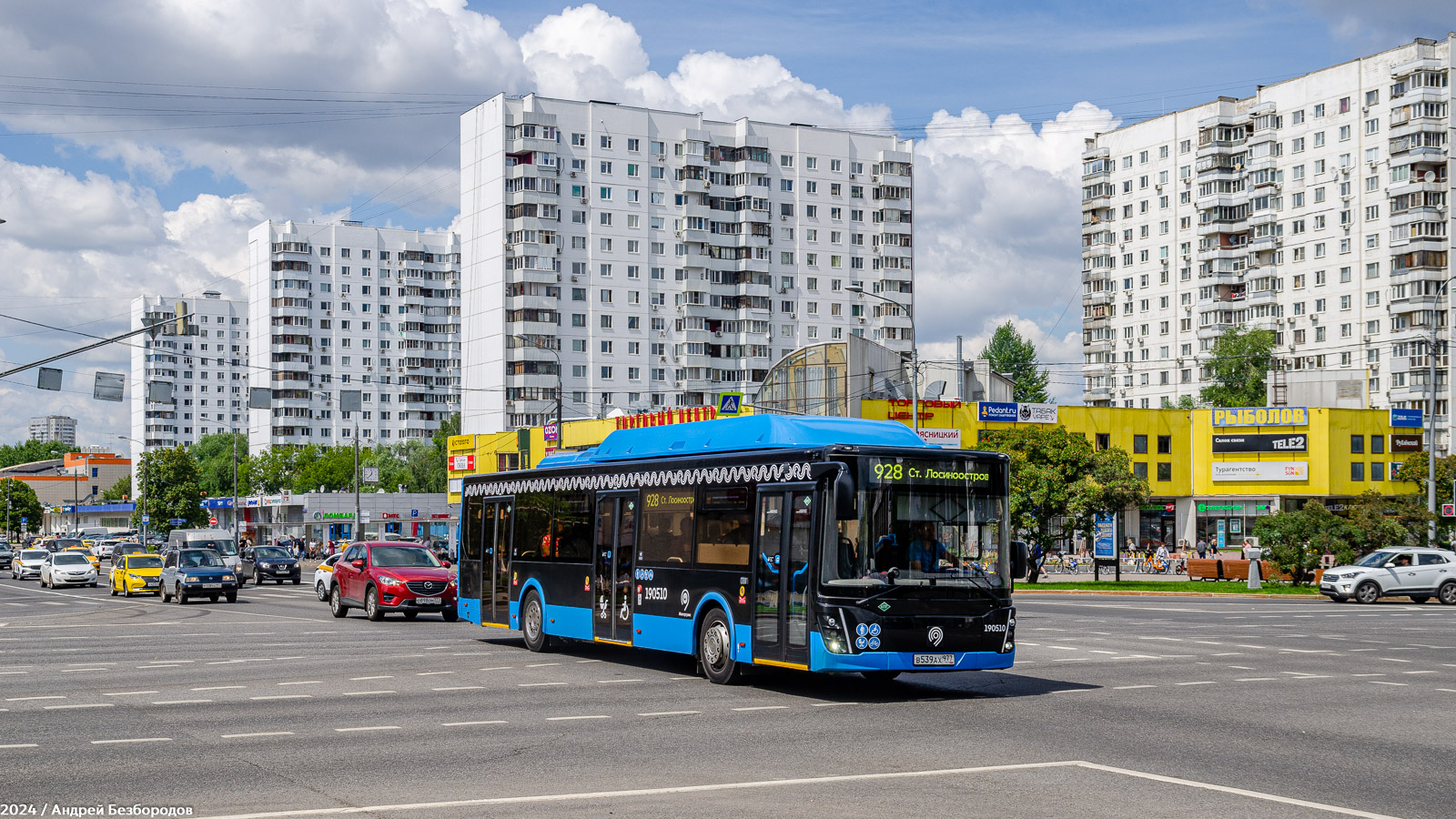 Μόσχα, LiAZ-5292.67 (CNG) # 190510