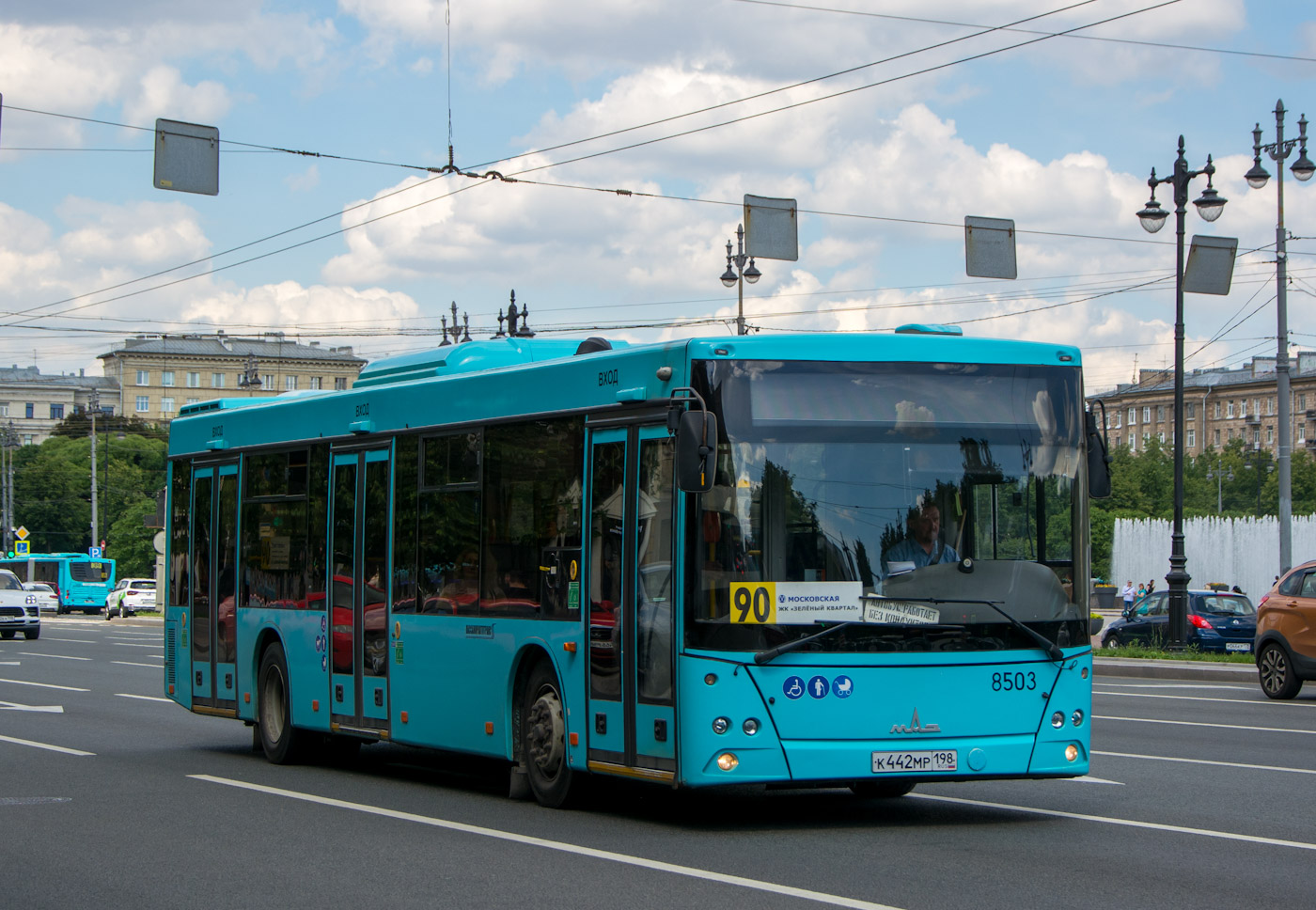 Sankt Petersburg, MAZ-203.016 Nr 8503