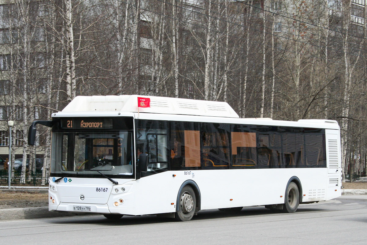 Ханты-Мансийский АО, ЛиАЗ-5292.67 (CNG) № 86167