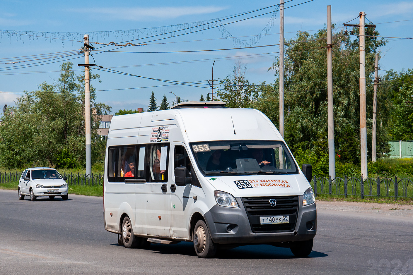 Омская область, ГАЗ-A65R35 Next № Т 140 УК 55