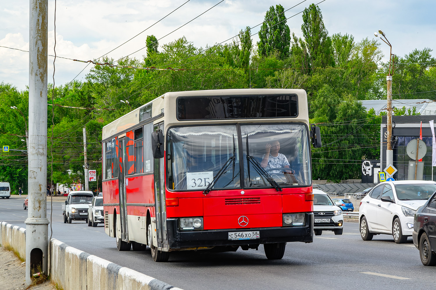 Пензенская область, Mercedes-Benz O405 № С 546 ХО 58