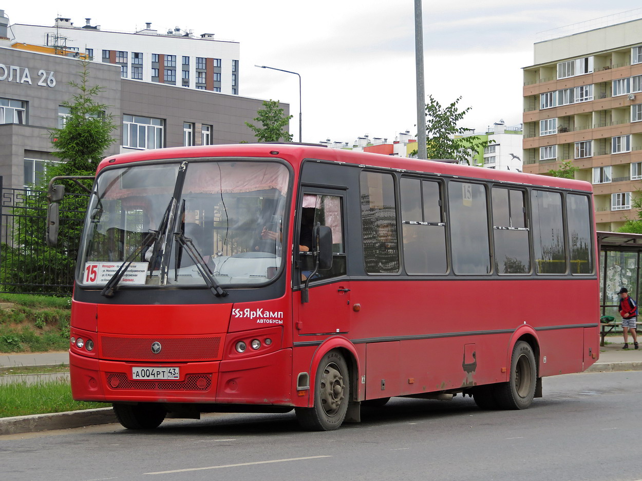 Кировская область, ПАЗ-320414-04 "Вектор" (1-2) № А 004 РТ 43