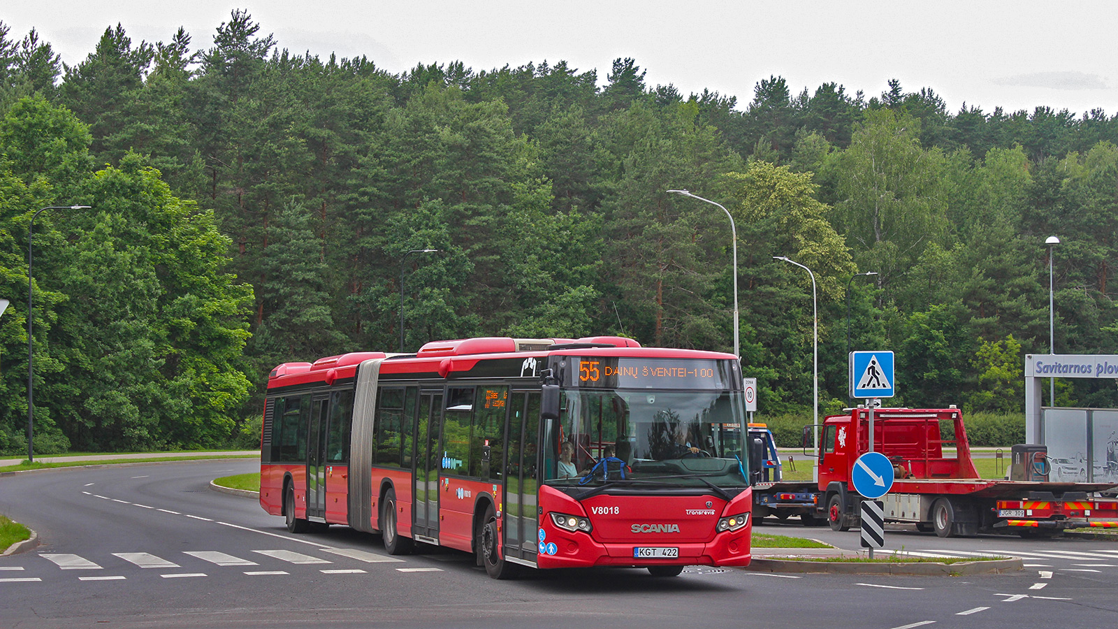 Литва, Scania Citywide LFA № V8018