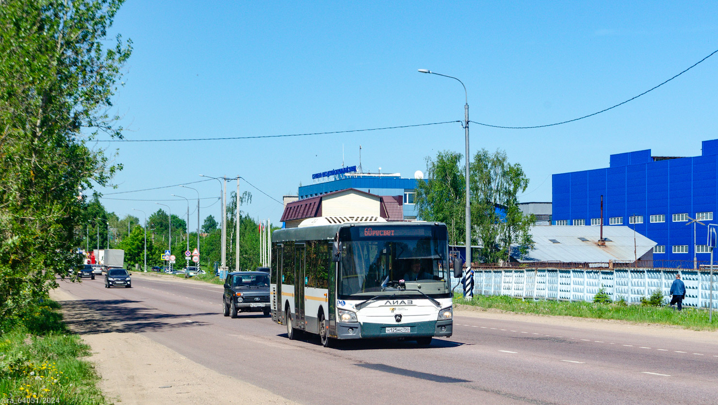 Moskauer Gebiet, LiAZ-4292.60 (1-2-1) Nr. 107125