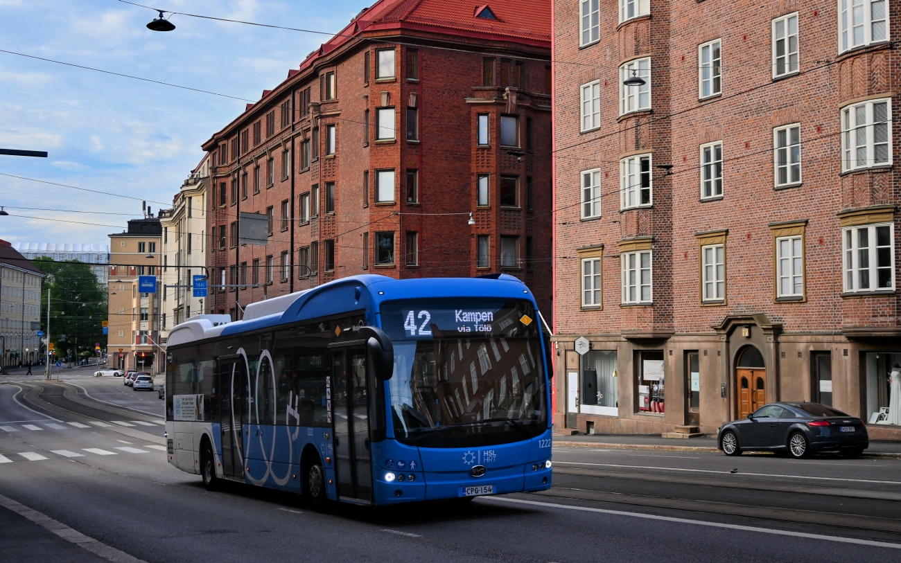 Финляндия, BYD K9UB № 1222