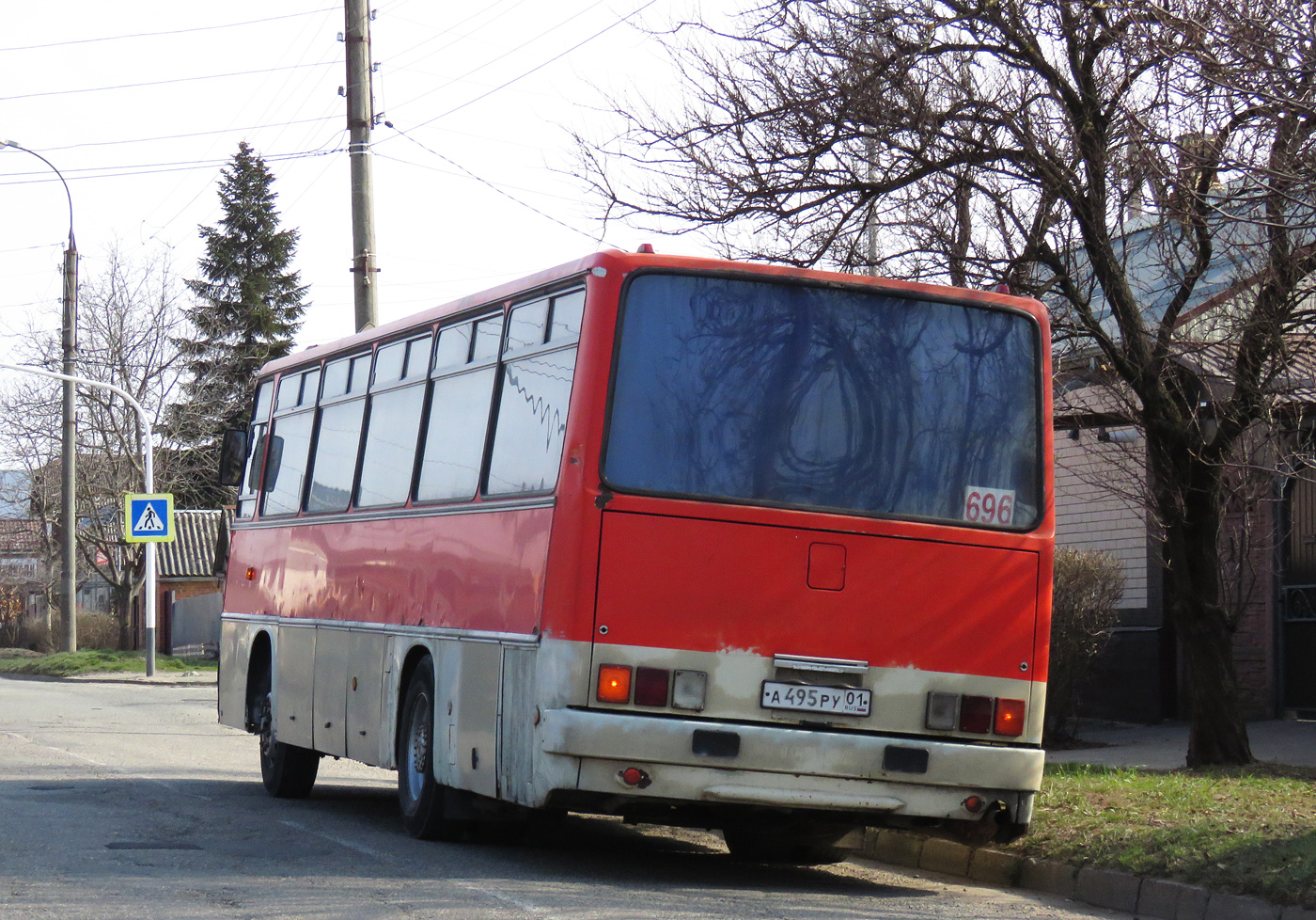 Адыгея, Ikarus 256.74 № А 495 РУ 01