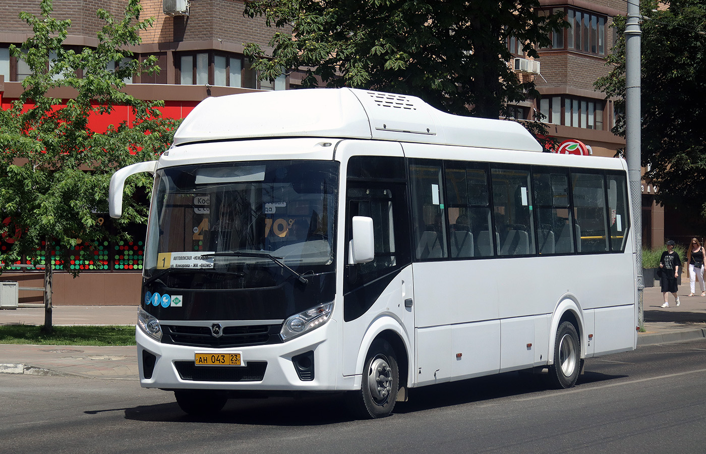 Краснодарский край, ПАЗ-320415-14 "Vector Next" № АН 043 23 Краснодарский край, ПАЗ-320415-14 "Vector Next" № АН 043 23