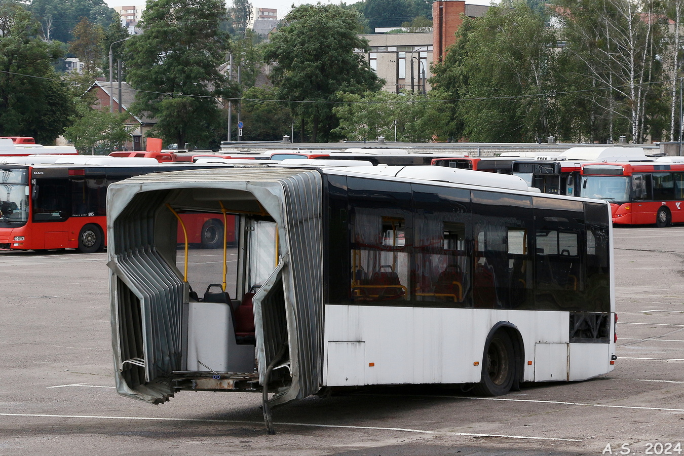 Lietuva, MAN A23 Lion's City G NG363 Nr. 880; Lietuva — Scrapped buses
