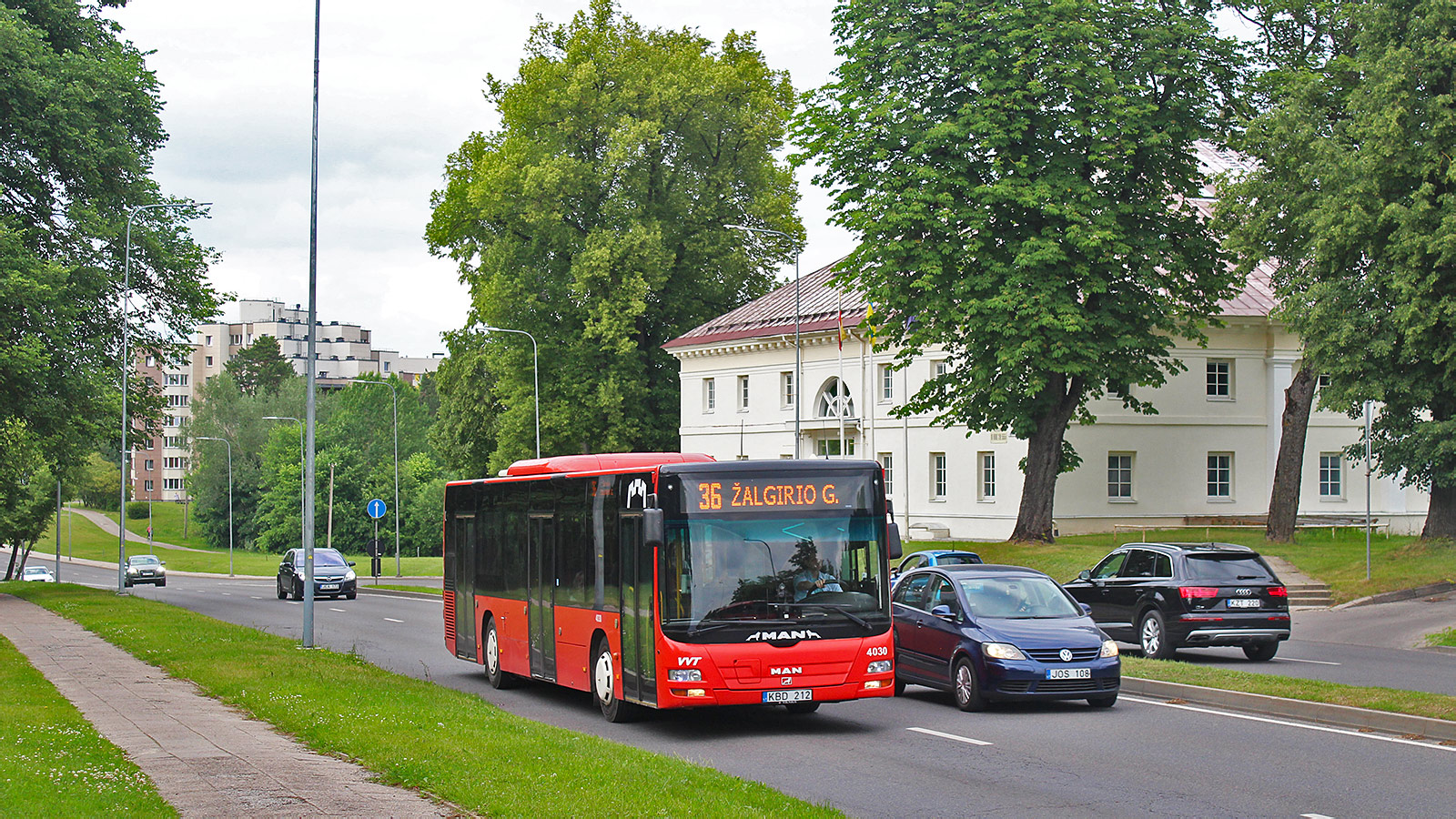 Литва, MAN A21 Lion's City NL273 № 4030