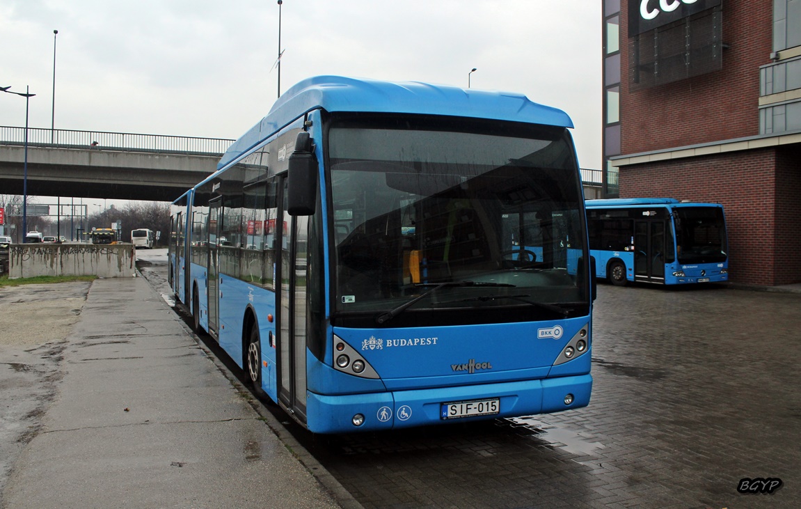 Венгрия, Van Hool New AG300 № SIF-015