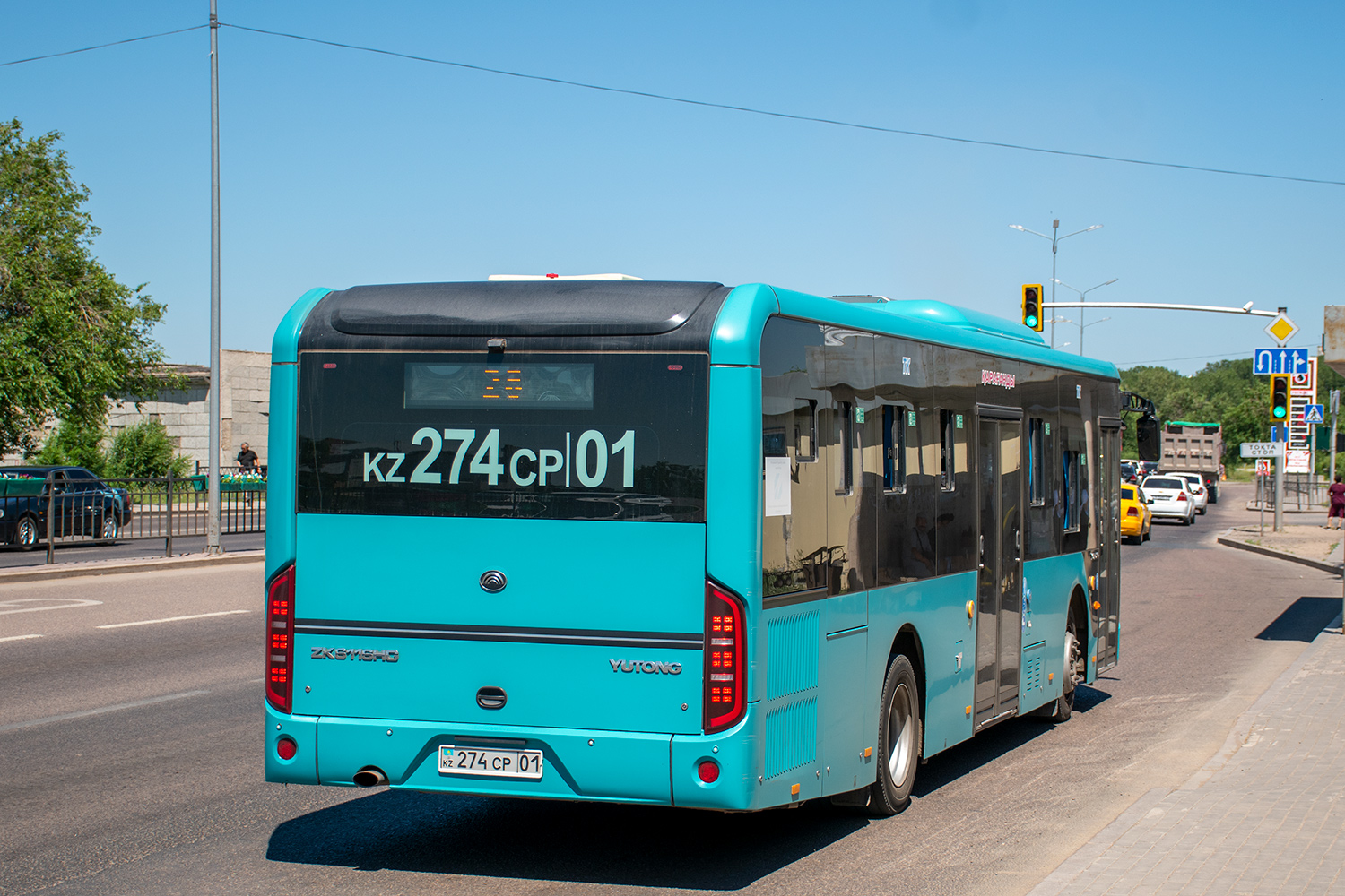 Карагандзінская вобласць, Yutong ZK6116HG (QazTehna) № 274 CP 01