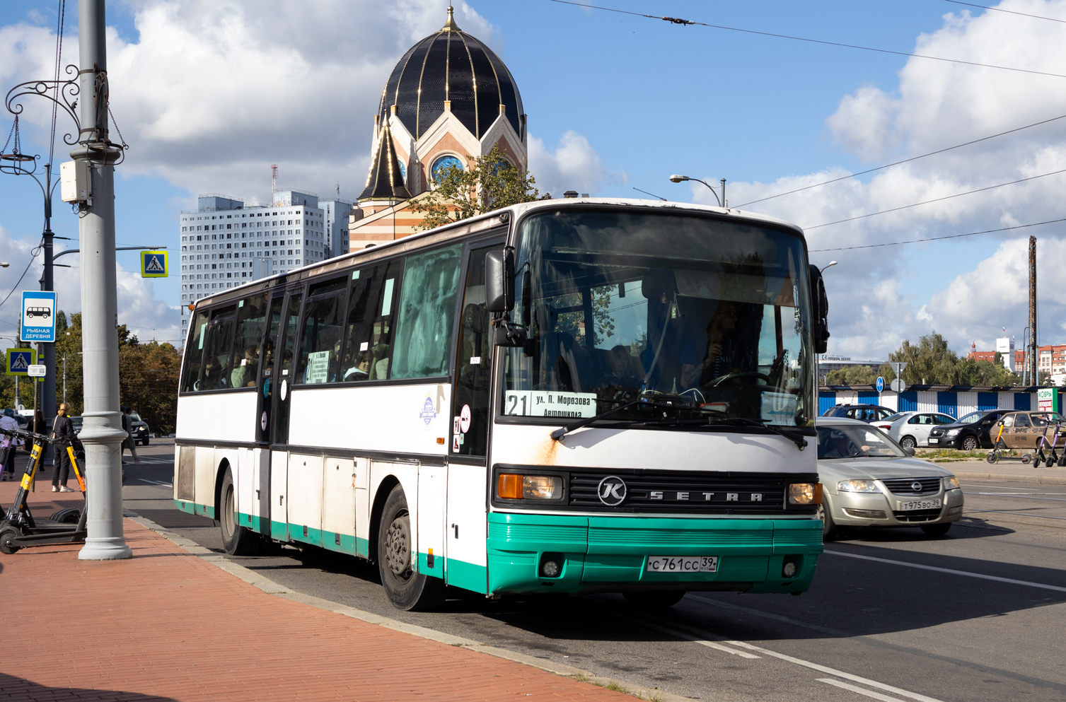 Калининградская область, Setra S215UL № С 761 СС 39 Калининградская область, Setra S215UL № С 761 СС 39