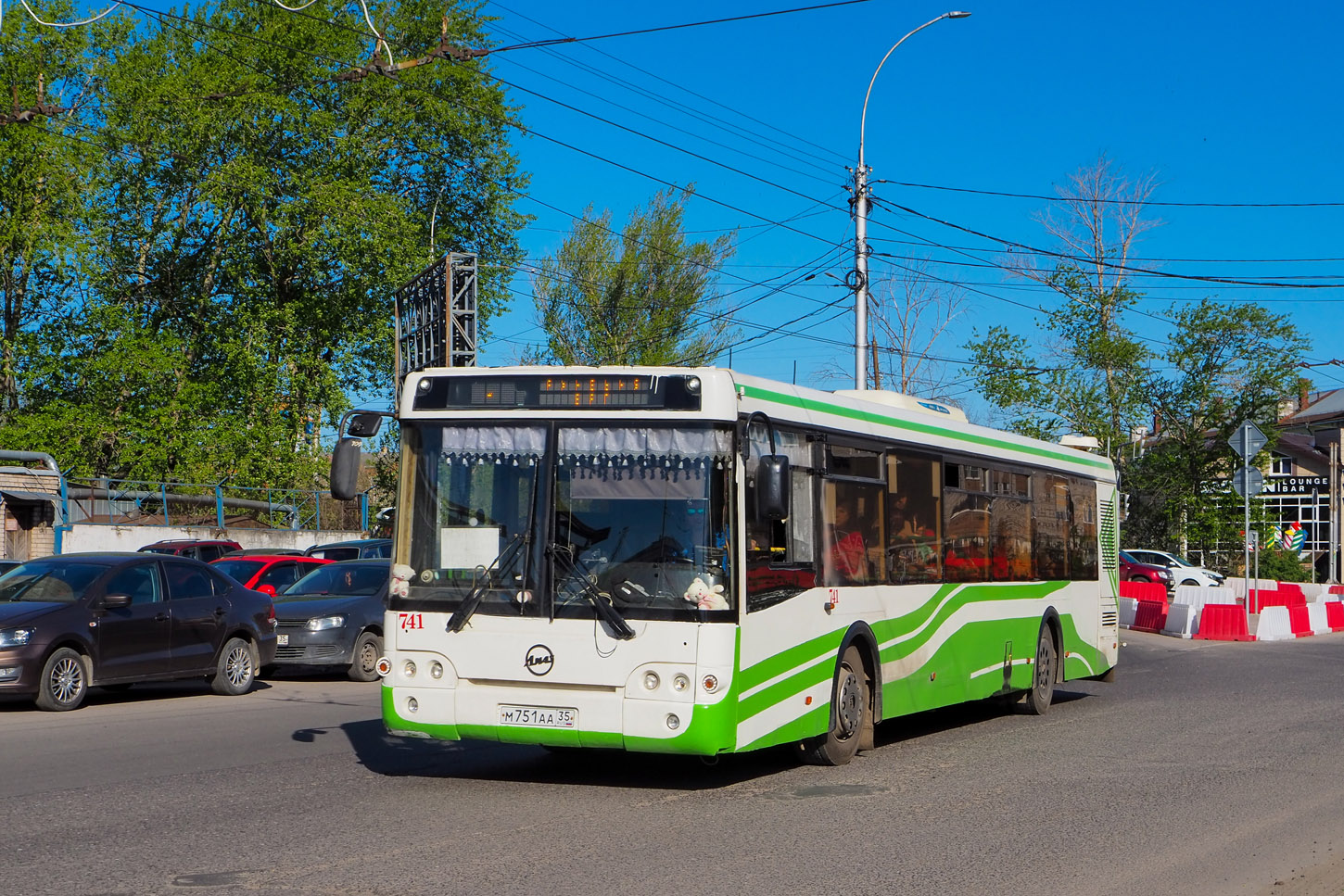 Вологодская область, ЛиАЗ-5292.21 № 741