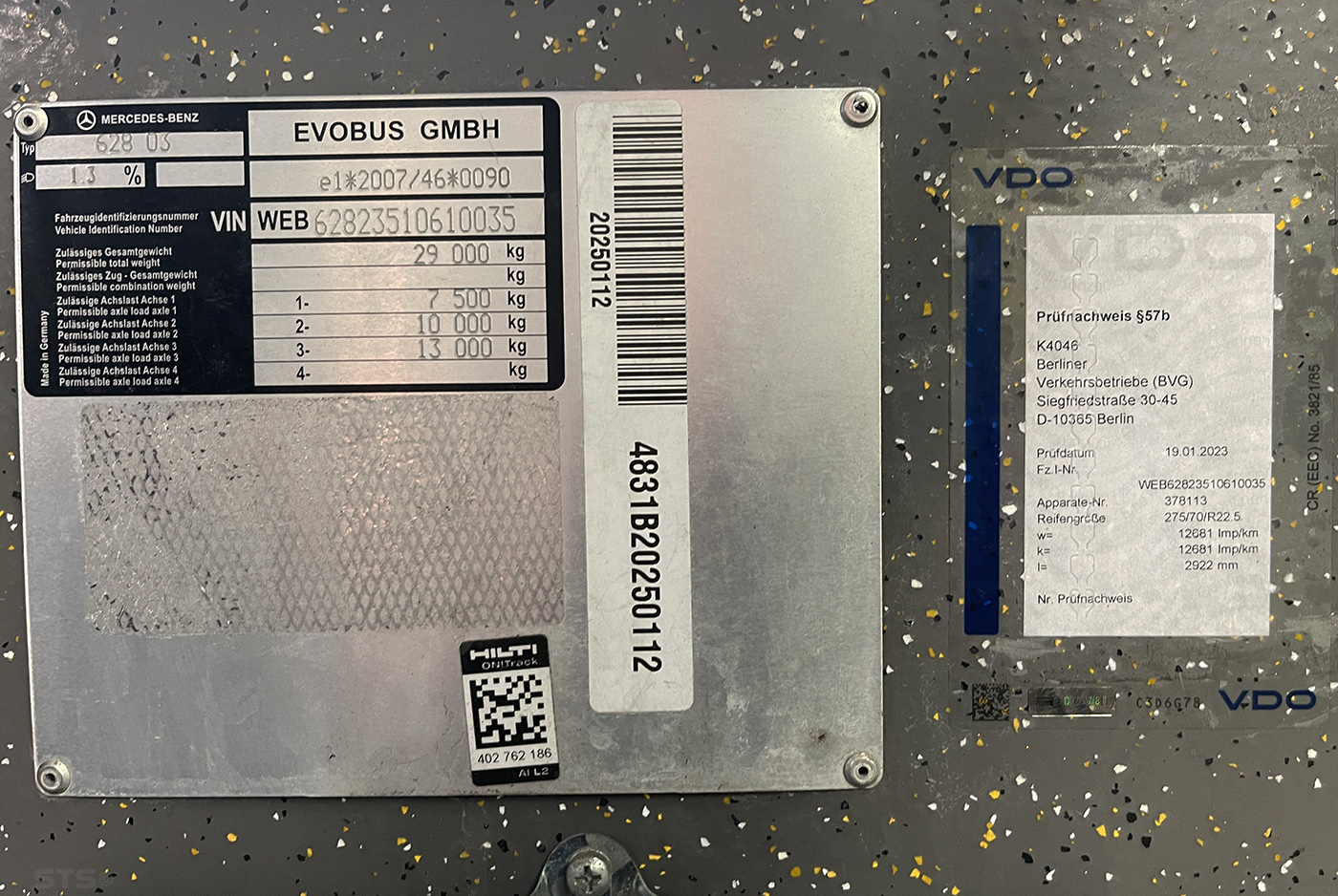 Берлин, Mercedes-Benz Citaro C2 G № 4831