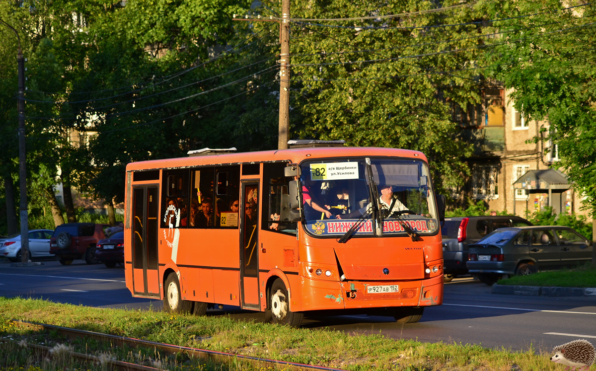 Нижегородская область, ПАЗ-320414-04 "Вектор" № Р 927 АВ 152