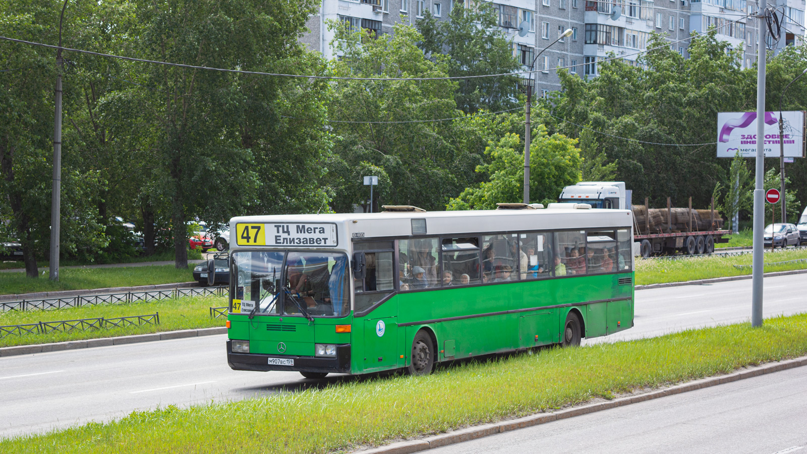 Свердловская область, Mercedes-Benz O405 № М 907 ВС 159