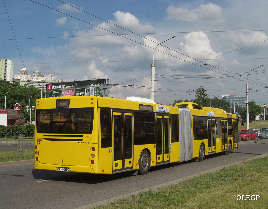 Minsk, MAZ-215.069 Nr. 033987