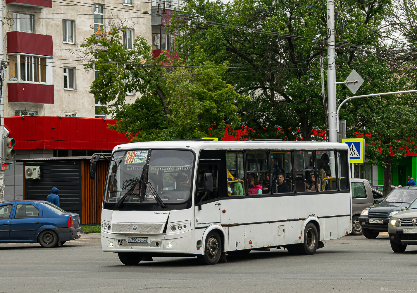 Башкортостан, ПАЗ-320412-05 "Вектор" № Е 790 ХО 702